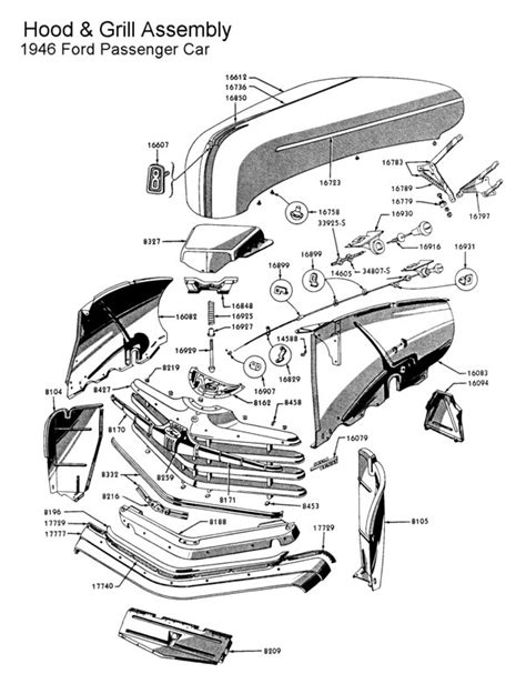 1946 ford car sheet metal parts|Ford car sheet metal parts.